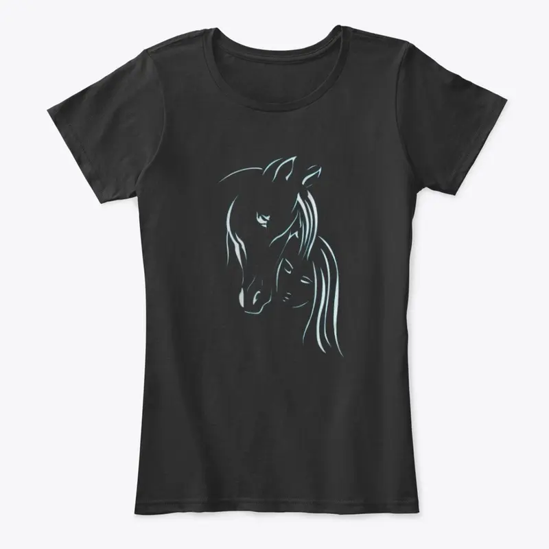 HORSE LOVER GIFTS GIRL AND HORSE