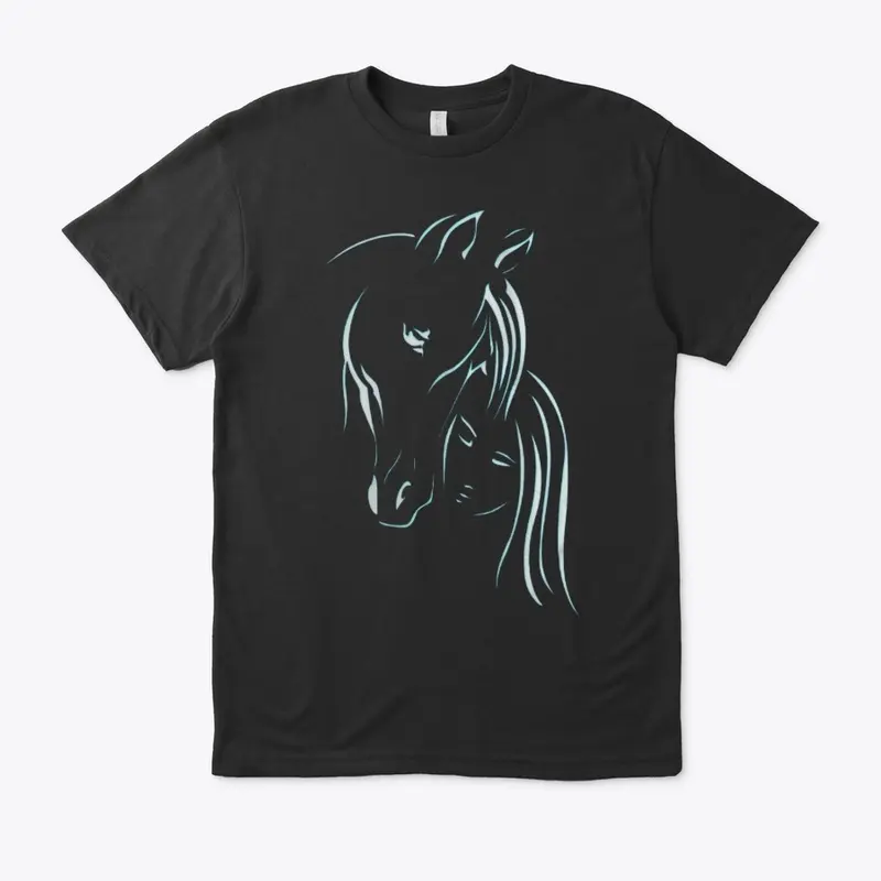 HORSE LOVER GIFTS GIRL AND HORSE