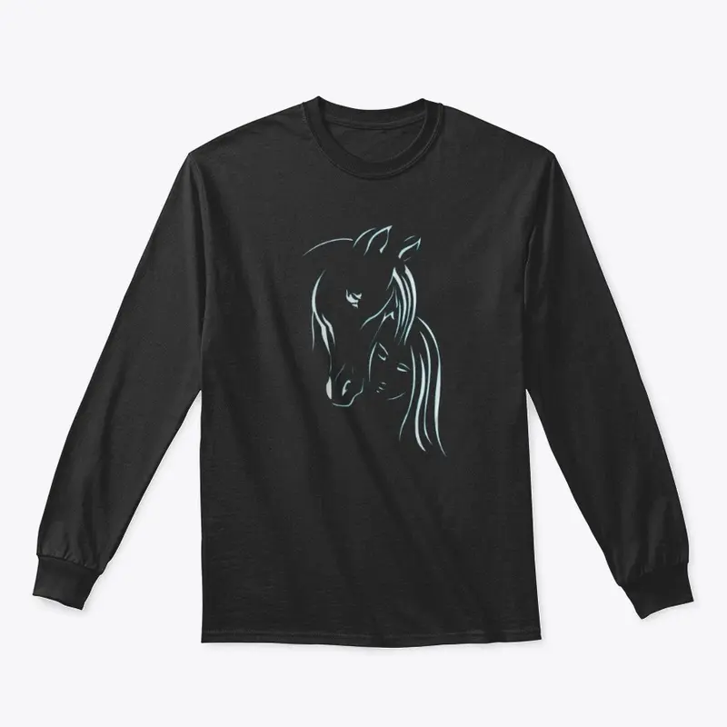 HORSE LOVER GIFTS GIRL AND HORSE