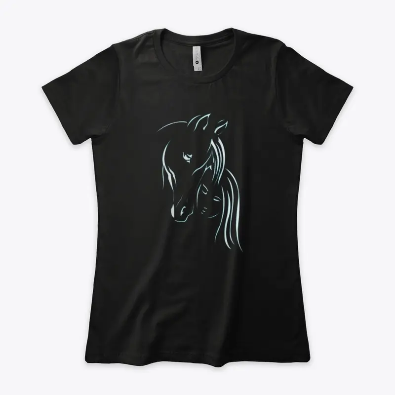 HORSE LOVER GIFTS GIRL AND HORSE